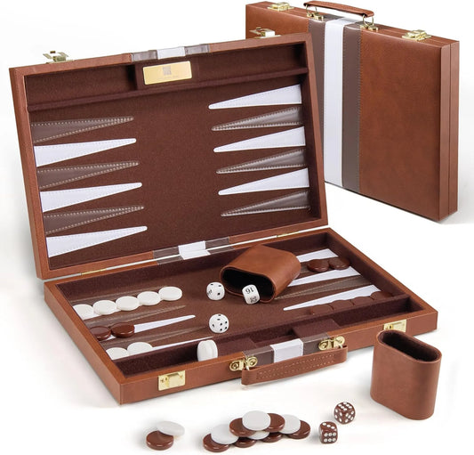 Small Travel Backgammon Set: The Perfect Companion for On-the-Go Gaming
