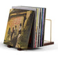 Woodronic Solid Walnut Vinyl Record Holder for 75 LPs Woodronic