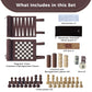 Complete 3-in-1 travel game set contents infographic, including pieces, dice, pouch, and gift box.