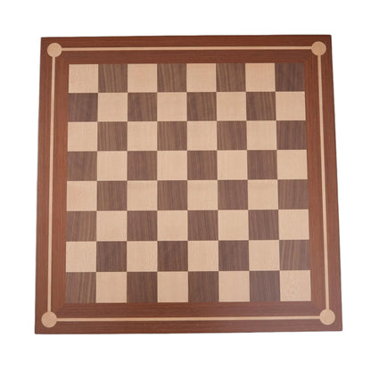 WA-5108 | Wenge & Maple Wooden Chess Board – Board Only