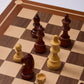 WA-5108 | Wenge & Maple Wooden Chess Board – Board Only