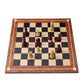WA-5109 | 20 Inch Wenge & Maple Wooden Chess Board – Board Only