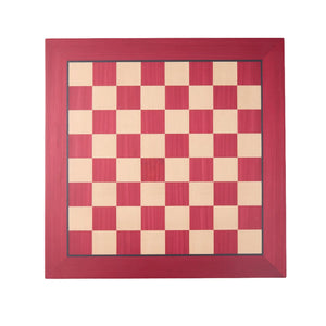 WA-5110 | 20 Inch Wenge & Maple Wooden Chess Board – Board Only