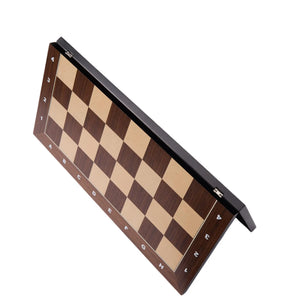 WA-5112 | 20 Inch Folding Wooden Chess Board – Board Only