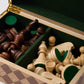 WA-5103 | 9 Inch Wooden Chess Pieces with Storage Box, Solid Wood Chessmen Set