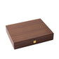WA-5106 | 13 Inch Wooden Chess Pieces with Storage Box, Solid Wood Chessmen Set