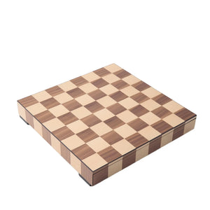 WA-5100 | 14 Inch Wooden Chess Set with Solid Wood Pieces