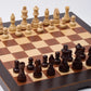 WA-5079 | 19 Inch Folded Wooden Combo Game Set – Chess, Backgammon & Checkers with Solid Wood Pieces