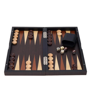 WA-5079 | 19 Inch Folded Wooden Combo Game Set – Chess, Backgammon & Checkers with Solid Wood Pieces