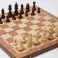 WA-5080 | 16 Inch Folded Wooden Combo Game Set – Chess, Backgammon & Checkers with Solid Wood Pieces