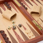 WA-5087 | 19 Inch Folded Wooden Combo Game Set – Chess, Backgammon & Checkers with Solid Wood Pieces