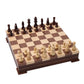 WA-5088 | 14 Inch Wooden Combo Game Set – Chess, Backgammon & Checkers with Solid Wood Pieces