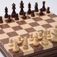 WA-5088 | 14 Inch Wooden Combo Game Set – Chess, Backgammon & Checkers with Solid Wood Pieces