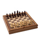 WA-5090 | 14 Inch Wooden Combo Game Set – Chess, Backgammon & Checkers with Solid Wood Pieces