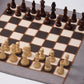 WA-5113 | 16 Inch Roll-up Combo Game Set – Chess, Backgammon & Checkers with Solid Wood Pieces