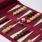 WA-5113 | 16 Inch Roll-up Combo Game Set – Chess, Backgammon & Checkers with Solid Wood Pieces