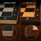 19-Inch Wenge & Maple Wooden Tournament Chess Board