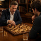 19-Inch Wenge & Maple Wooden Tournament Chess Board