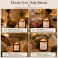Vanilla Soy Wax Candle | Hand-Poured Scented Candle for Home