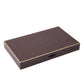 WA-5084 | 17 Inch Wooden Backgammon Set with Solid Wood Pieces & Leather Dice Cups