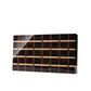 WA-5096 | 18 Inch Wooden Backgammon Set with Solid Wood Pieces & Leather Dice Cups